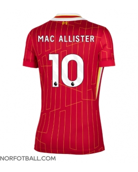 Billige Fotballdrakt Liverpool Alexis Mac Allister #10 Replika Hjemmedrakt Dame 2024-25 Kortermet